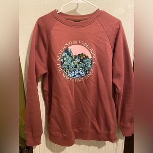 north face crewneck